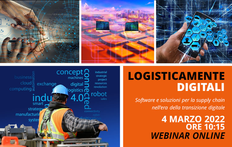 “LOGISTICAMENTE DIGITALI”, IL WEBINAR SULL’INTELLIGENZA ARTIFICIALE PER LA SUPPLY CHAIN